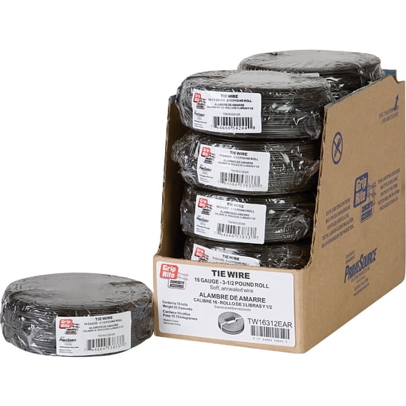 PrimeSource Grip-Rite 16 Gauge ReBar Tiewire - Single Pack