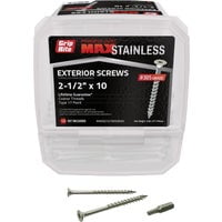 PrimeSource Grip-Rite Max Stainless Steel Deck Screws, Case of 6