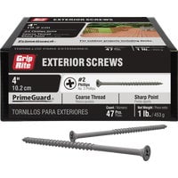 PrimeSource Grip-Rite PrimeGuard Exterior Screws - Pack of 2 Wholesale Bulk Pack