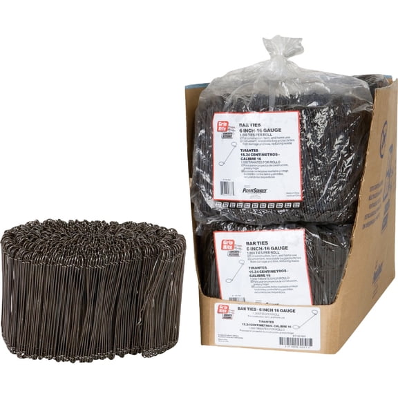 PrimeSource Grip-Rite Rebar Tie - Pack of 6