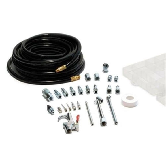 Primefit  50 ft. Accessories  PVC Hose 4 Kit - 25 Piece - Yellow - 50 ft.