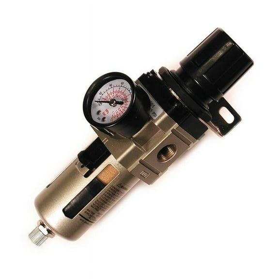 Primefit FR3802G 3/8-Inch Air Filter Regulator Combo with Gauge (Maximum Pressure 145 PSI)