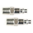 thumbnail image 1 of Primefit IP1414MS-2 .25" Industrial Steel Plug Set with .25" Male NPT, 2-Pieces, 1 of 1
