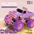 thumbnail image 1 of Primegos 2.4GHz Remote Control Car Toy Big Wheels Rubber Tires Electric RC Crawler All Terrain Vehicle Off Road Truck Toddlers Boys Girls Gift, 1 of 8