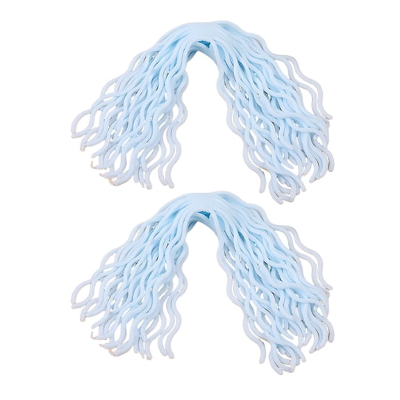 Primegos 2Pcs Stress Relief Noodles Toy Soft TPR Elastic Rope Fidget Toy Kids Teens Adults Portable Decompression Simulated Spaghetti Stretch Sensory Toy