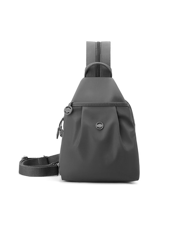 Anti-Theft Sling Backpack 3-in-1 Waterproof Commuter Bag Oxford Fabric Convertible Travel Backpack for Outdoors Commuting Hiking