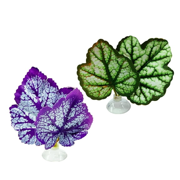 Primegos Betta Fish Leaf Pad Aquarium Decor Stress Relief Privacy Enhancing Realistic Resting Bed Hammock Simulating Habitat Easy to Clean High Simulation Fish Tank Decoration