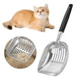 thumbnail image 1 of Primegos Cat Litter Scoop Metal Cat Litter Scooper ,Long Handle Alloy Pet Poop Sifting Shovel Cat Pooper Sifter Cleaning Supplies, 1 of 10