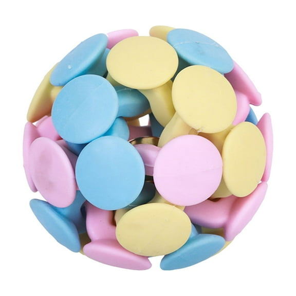 Primegos Dog Ball Toy Tough Dog Chew Toy for Aggressive Chewers Interactive Dog Training Ball with Bell for Anxiety And Boredom Relief