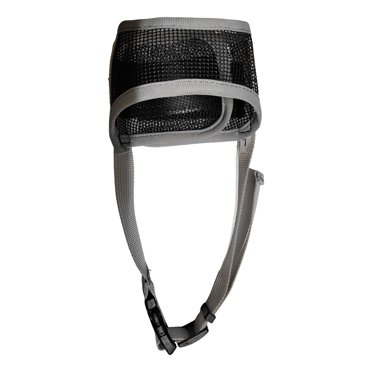 OHCOZZY Cat Muzzle – Breathable Mesh Mask To Prevent Biting, Chewing & Licking, Size M (Grey)