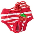 thumbnail image 1 of Primegos Female Pet Dog Puppy Diaper Pants Physiological Sanitary Short Panty Nappy Underwear M/L/XL, 1 of 8