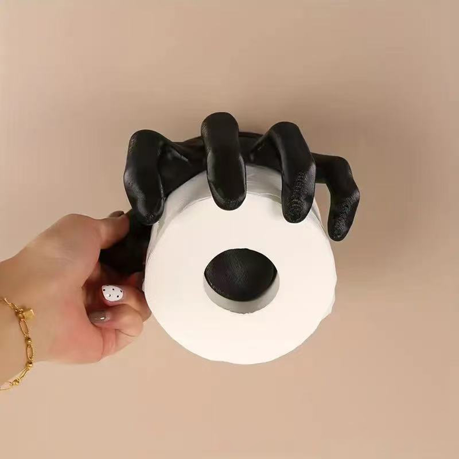 Primegos Gothic Toilet Paper Holder WallMounted Resin Toilet Paper