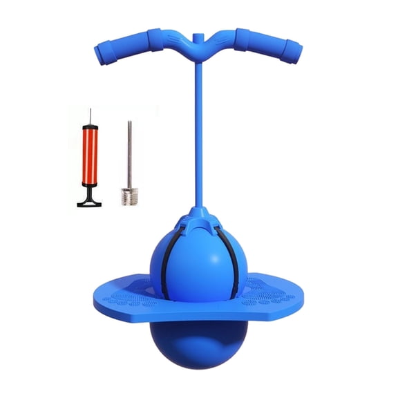 Primegos Jumping Ball Hoppers Toy for Kids Adults Bouncing Ball with Handle Kids Jumping Game for Balance Training Fitness Fun Exercise