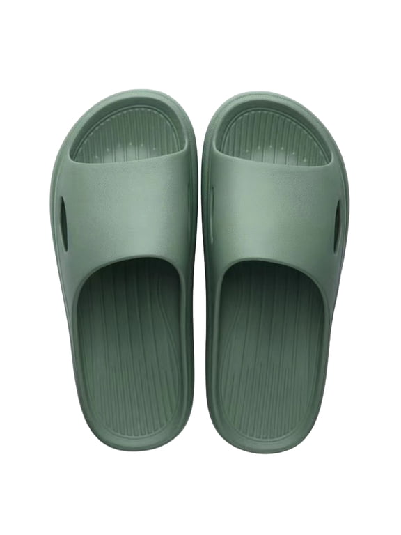 Shower Slippers Men Women Non-Slip Bath Shoes Thick Sole Quick-Drying Indoor Outdoor Summer Slippers for Swimming Pool Beach Sauna Camping