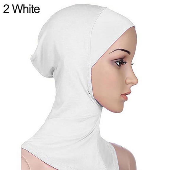 Primegos Soft Women Full Cover Scarf Cap Underscarf Neck Head Bonnet Hat