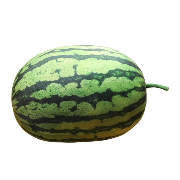 Primegos Watermelon Plush Toy Stuffed Fruit Pillow Soft Watermelon Throw Pillow Room Decor Creative Gift for Kids