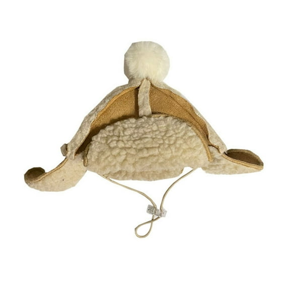 Primegos Winter Dogs Hat Keep Warm Soft Texture Comfortable Vivid Breathable Lovely Versatile Pet Hat