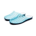 thumbnail image 1 of Primegos Women Lattice Mules, Closed Toe Breathable Slippers, Summer Slip-on Jelly Shoes Siesta Flats for Beach Vacation Daily Errands, 1 of 7