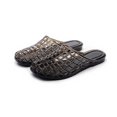 thumbnail image 1 of Primegos Women Lattice Mules, Closed Toe Breathable Slippers, Summer Slip-on Jelly Shoes Siesta Flats for Beach Vacation Daily Errands, 1 of 8