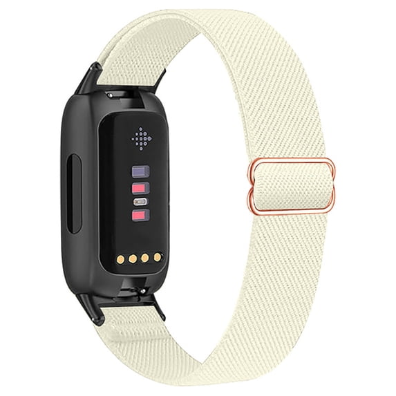 Primegos Woven Nylon Watch Band Breathable Sport Watch Strap Elastic Nylon Watch Bands for Inspire 3 Adjustable Breathable Woven Sports Wristband for Men
