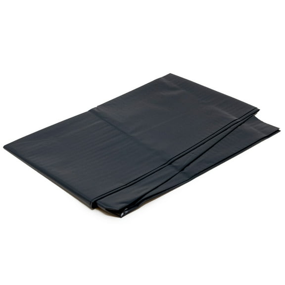 Primepak Flat-Folded LLDPE Can Liner Black, 58" Length x 22" Width x 14" Height x 3 mil Thickness | 100/Case