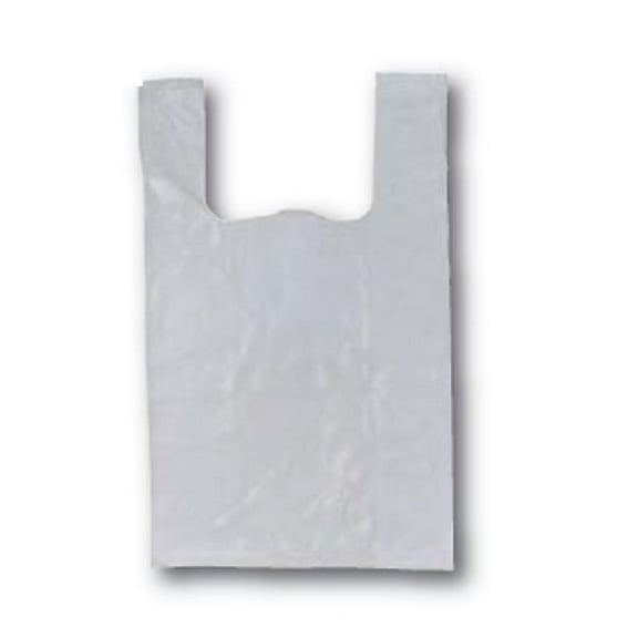 Primepak Plastic Grocery Tote Bag White, 1/8 BBL | 500/Case