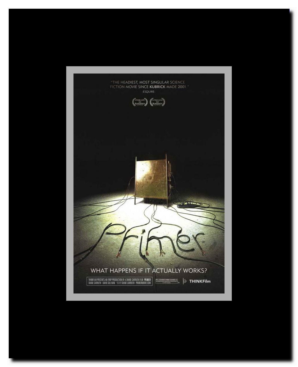 Primer Framed Movie Poster