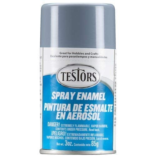 Primer Spray Testors Enamel Plastic Model Paint