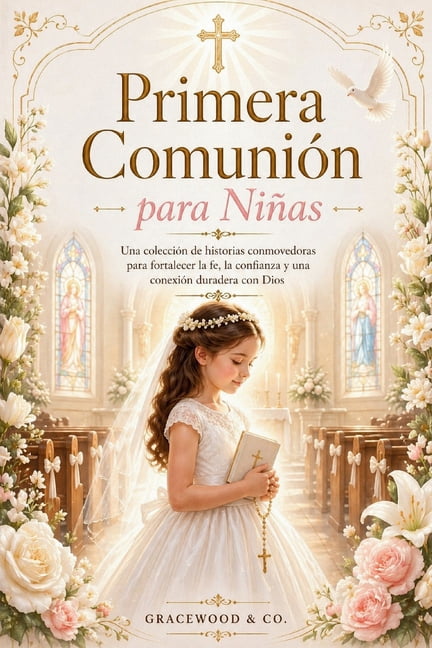 Primera ComuniÃ³n para NiÃ±as: Una ColecciÃ³n De Historias Conmovedoras Para Fortalecer La Fe, La Confianza Y Una ConexiÃ³n , (Paperback)