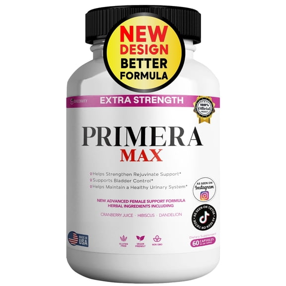 Primera Max Daily Support Supplement, 60 Capsules
