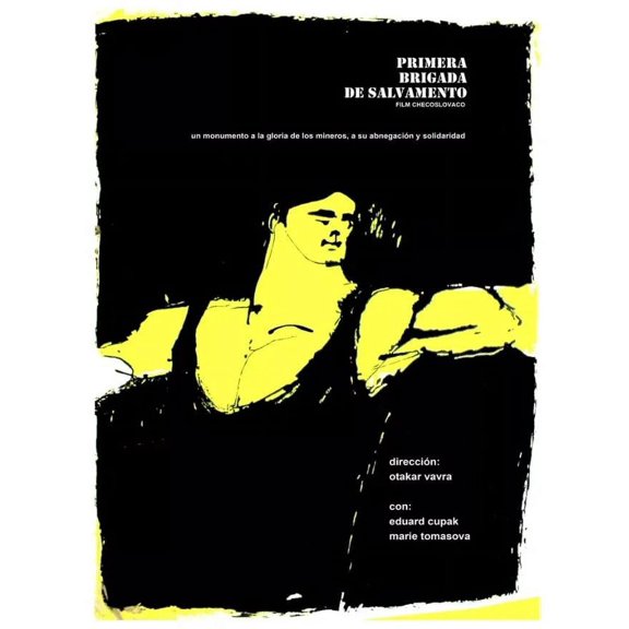 Primera brigada de salvamiento Decor Poster.Graphic Art Interior design 16 x 24 Inch Poster