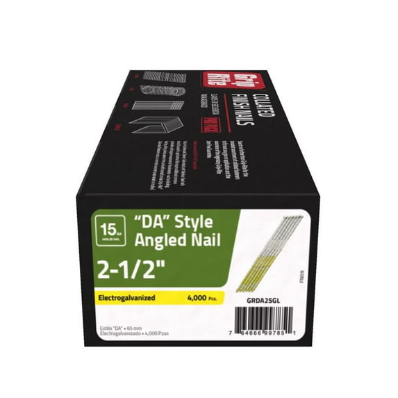 Pro-Fit 2-1/2" 15ga Finish Nail 603150