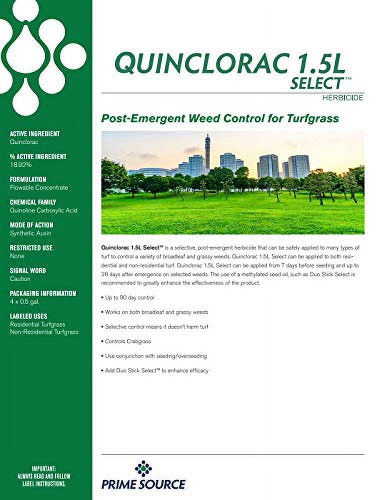 Primesource Quinclorac 1.5L Select Liquid Crabgrass Killer (64 ounces