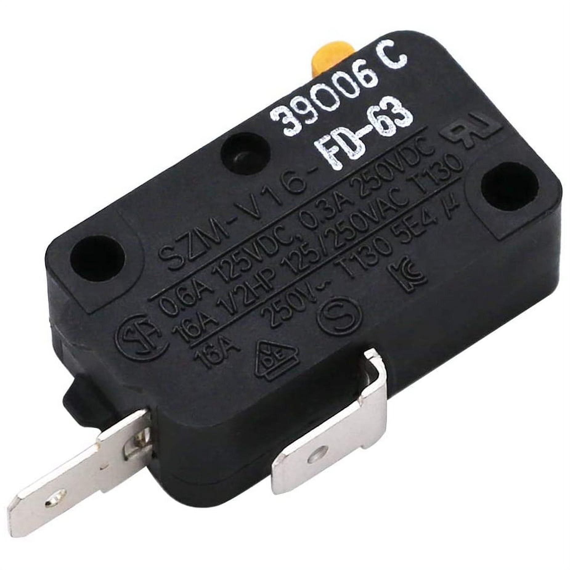 Primeswift SZM-V16-FD-63 Microwave Door Switch Replacement for LG