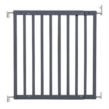 Primetime Petz Safety Mate Adjustable Wooden Pet Gate, Expands to 40.75" Wide