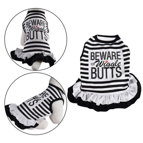 Primeware 6121-MD Beware of Wiggle Dog Dress - Medium