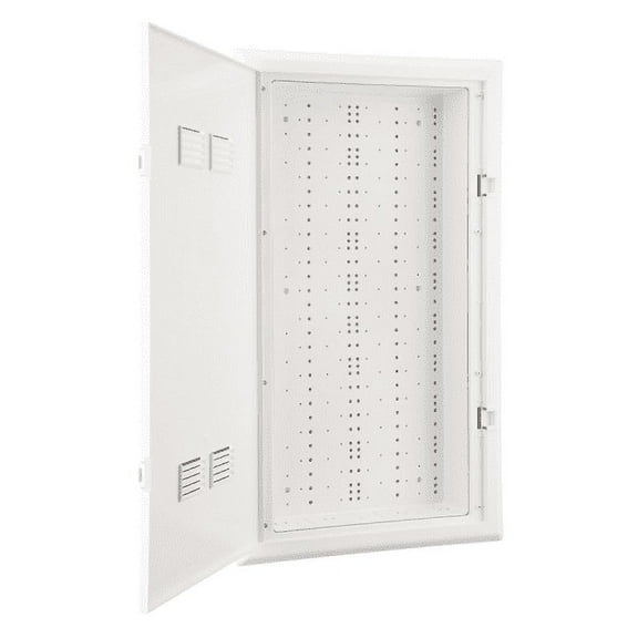 Primex 125-0990 30" PLASTIC Structured Wiring, Residential Enclosure - BASE & HINGED LID