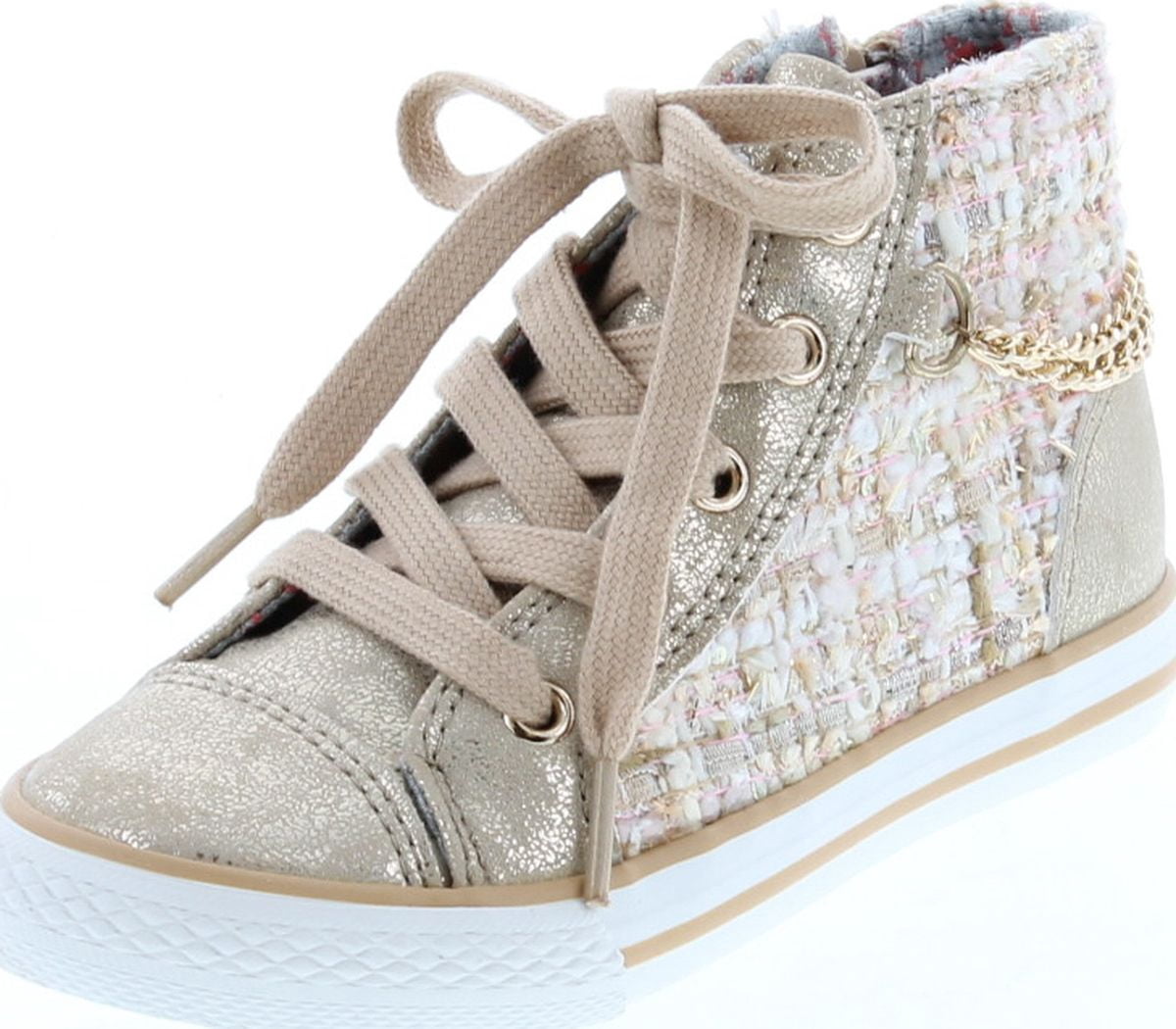 Geox Girl's Jr Creamy Sneakers - Low-Top, Quilted Design, Breathable Sole | Kids' Casual Shoes - View #9