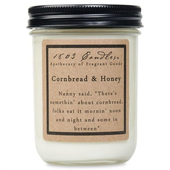 Primitive 1803 Candle - Cornbread and Honey