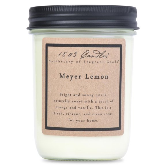 Primitive 1803 Candle - Meyer Lemon - 1803 Candles