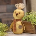 thumbnail image 1 of Primitive Chick Chicken Ornament Doll Cora, 1 of 1
