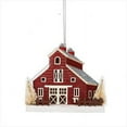 Primitive Country BARN Block Christmas Ornament, by Midwest CBK
