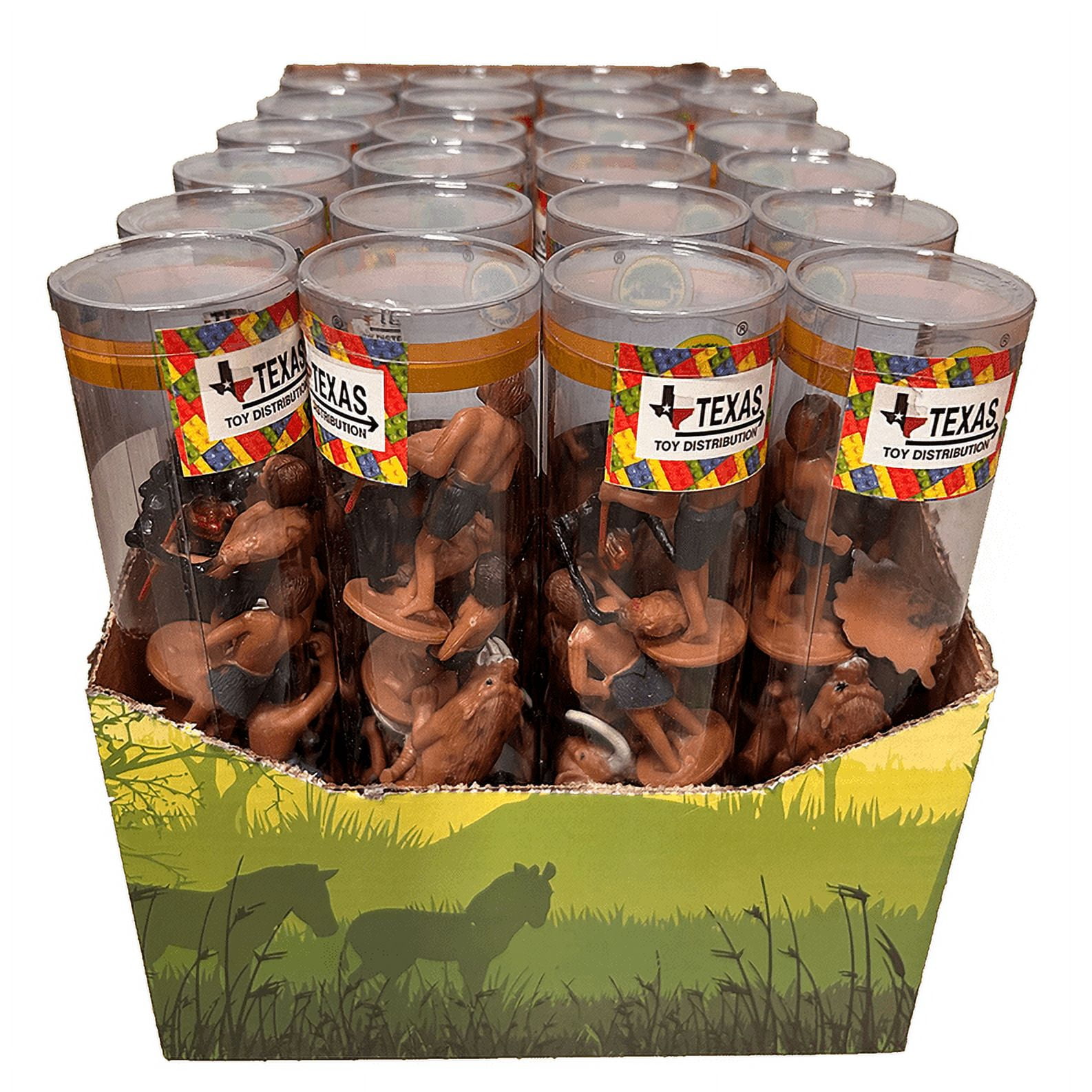 Primitive Man Prehistoric Figurine Tube Set - Walmart.com