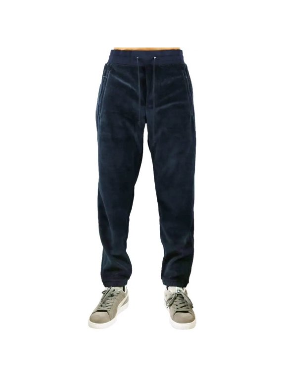 Men Velour Pants (Midnight)