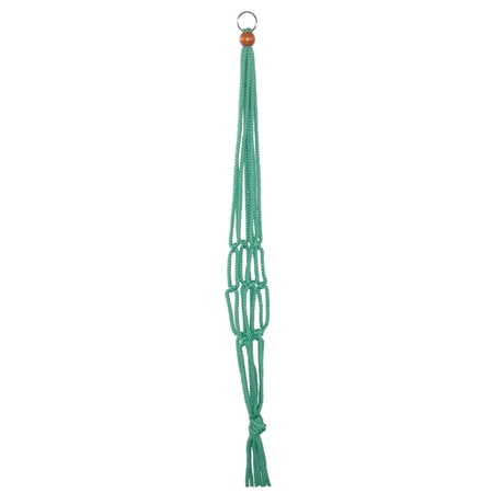 Primitive Planters 2121 30" Sage Macramé Plant Hanger