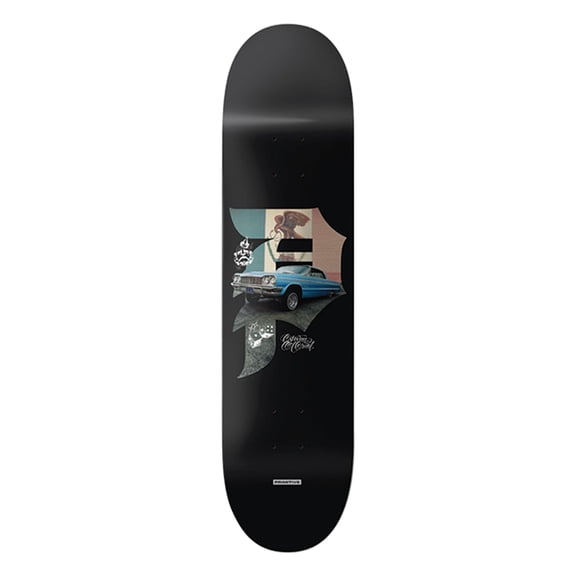 Primitive Skateboarding Dirty P Pride Skateboard Deck - 8.0" Black (Deck Only)