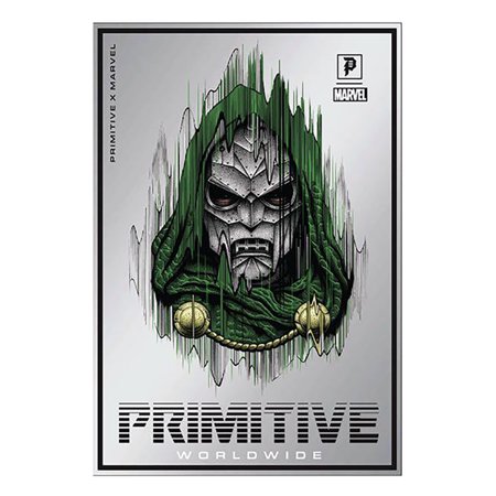 Primitive Skateboarding Doctor Doom Foil Sticker