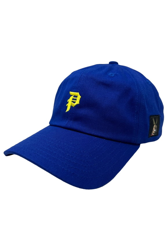 Men's X My Hero Academia Anime Strapback Hat Cap (Royal (All Might))