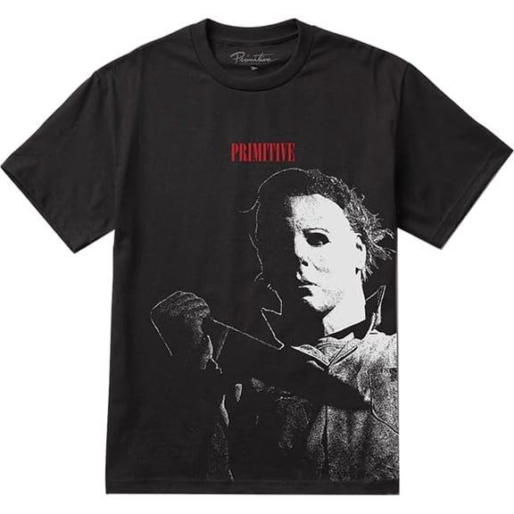 Primitive Skateboarding Slasher Short Sleeve T-Shirt Black, Small, Men's