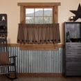 thumbnail image 1 of Primitive Tier Set Country Star Scalloped Tier Cafe Kitchen Window Curtains TCC Brands, 1 of 5